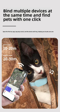 Localizador GPS para Mascotas – Compatible con iPhone (Apple Find My)
