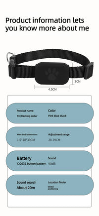 Localizador GPS para Mascotas – Compatible con iPhone (Apple Find My)